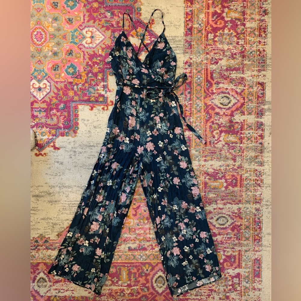 Floral jumpsuit